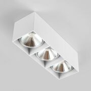 Oprawa natynkowa potrójna biała HDL111/3