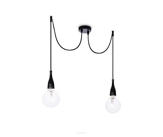 Lampa wisząca Minimal SP2 112671 NOWOCZESNY IP20  METAL Ideal Lux LAMPA WEWNĘTRZNA CZARNA OPRAWA W MINIMALISTYCZNYM STYLU