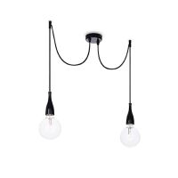 Lampa wisząca Minimal SP2 112671 NOWOCZESNY IP20  METAL Ideal Lux LAMPA WEWNĘTRZNA CZARNA OPRAWA W MINIMALISTYCZNYM STYLU
