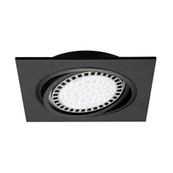 LAMPA WPUSZCZANA LAMPA SUFITOWA  lampa wewnętrzna ZUMA LINE BOXY DL 1 SPOT 20071-BK Z ALUMINIUM W KOLORZE czarnym  NOWOCZESNY  