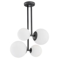 Lampa wisząca ASPEN 1645 Argon Designerska x 4 GRAFITOWA