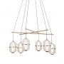 Lampa wisząca Alani PND-34375-6-BK Italux - 2