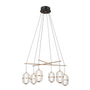 Lampa wisząca Alani PND-34375-6-BK Italux