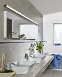 Kinkiet Łazienkowy TOPAZ AZ3359 Azzardo listwa IP44 czarny nad lustro - 2