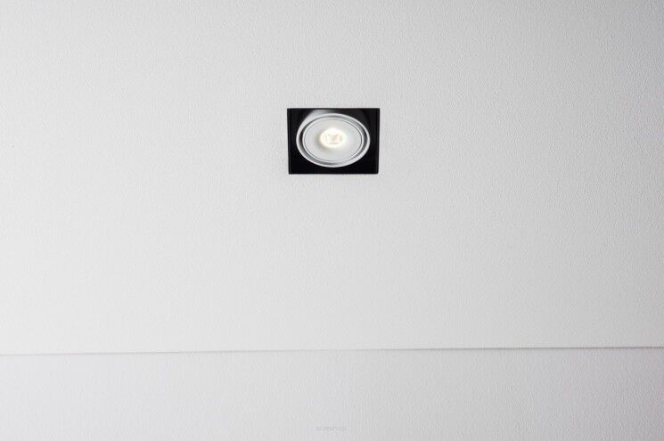 Lampa wpuszczana Tweet 50.1 Trimless mini.LED Labra  4.1162  techniczna kwadrat ruchoma głowica różne kolory wykończenia