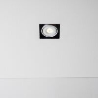 Lampa wpuszczana Tweet 50.1 Trimless mini.LED Labra  4.1162  techniczna kwadrat ruchoma głowica różne kolory wykończenia