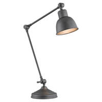 Lampa biurkowa EUFRAT 3195 Argon Szara/antracyt regulowana wys. 45 cm