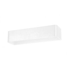Kinkiet FELIX L AZ2427 Azzardo LED techniczny z aluminium w kolorze białym prostokąt świeci  w górę i dół