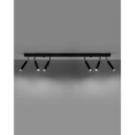 Lampa sufitowa EYETECH 6 SL.0901 SOLLUX LIGHTING listwa czarna 6x G9 - 4