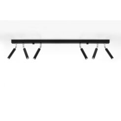 Lampa sufitowa EYETECH 6 SL.0901 SOLLUX LIGHTING listwa czarna 6x G9