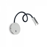 Kinkiet Focus-2 AP1 203188 NOWOCZESNY IP20 LED  ALUMINIUM  Ideal Lux OPRAWA W STYLU NOWOCZESNYM 