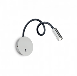 Kinkiet Focus-2 AP1 203188 NOWOCZESNY IP20 LED  ALUMINIUM  Ideal Lux OPRAWA W STYLU NOWOCZESNYM 