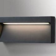 Lampa ścienna CASORIA SLIM AZ4368 Azzardo zewnętrzny prostokątny szary