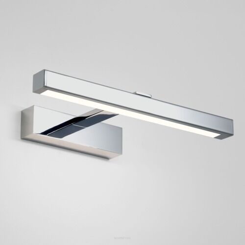 Lampa ścienna kinkiet nad lustro Astro KASHIMA 350 LED 7348 polerowany chrom 35 cm długości do łazienki IP44 1174003