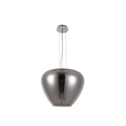 Lampa wisząca Baloro L AZ3177 nowoczesna minimalistyczna szklany dymiony klosz smoky
