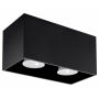 PLAFON SOLLUX Prostokątny Plafon QUAD MAXI Czarny Nowoczesna Lampa na Sufit Oświetlenie LED SL.0381 Sollux Lighting - 4