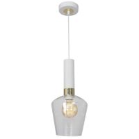 Lampa wisząca ROMA WHITE szklany klosz MILAGRO MLP6487 