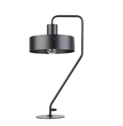 Lampa stołowa VASCO 50118 Sigma czarna nowoczesna