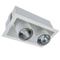 Lampa wpuszczana EYE MOD 8938 Nowodvorski Ruchoma podwójna biała