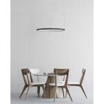 Lampa wisząca AGNES PENDANT 58 DIMM CCT SWITCH WH CZARNA Azzardo AZ5019 - 2
