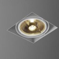 Oprawa wpuszczana Squares 111x1 bez ramki 230V AQForm 37511 techniczna