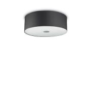 Plafon Woody PL4 103273  NOWOCZESNY IP20 E27 METAL  Ideal Lux OKRĄGŁA OPRAWA 