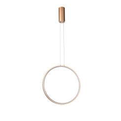 Lampa wisząca MASSIMA 40 BK złota Azzardo AZ5254