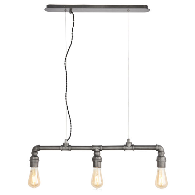Lampa wisząca PIPE brązowa 3lt ENDON LIGHTING 78764  
