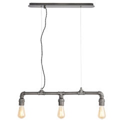 Lampa wisząca PIPE brązowa 3lt ENDON LIGHTING 78764  