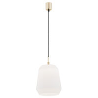 Lampa wisząca IRUN 4273 Argon Biały szklany klosz
