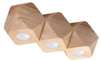 Lampa sufitowa WOODY 3 SL.1010 SOLLUX LIGHTING geometryczna drewniana - 4