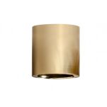 Lampa sufitowa natynkowa Mane 20W AZ4154 AZzardo złota tuba LED 3000K - 3