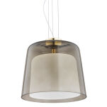 Lampa wisząca BERKLEY 4697 Argon podwójny szklany klosz 31 cm - 3