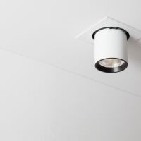 Lampa wpuszczana Auro Base 90x1 WP Labra  4.1170 tuba kwadratowa podstawa techniczna LED różne kolory wykończenia