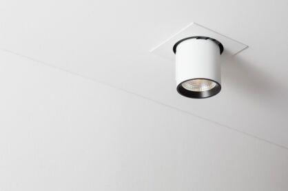 Lampa wpuszczana Auro Base 90x1 WP Labra  4.1170 tuba kwadratowa podstawa techniczna LED różne kolory wykończenia