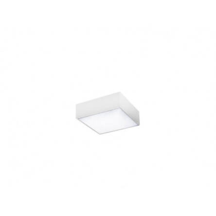 Oprawa natynkowa kwadratowa biała nowoczesna MONZA S 22 square AZzardo SHS543000-20-WH AZ2269LED 5,5 cm wysokości 22 cm szerokości