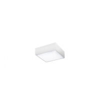 Oprawa natynkowa kwadratowa biała nowoczesna MONZA S 22 square AZzardo SHS543000-20-WH AZ2269LED 5,5 cm wysokości 22 cm szerokości