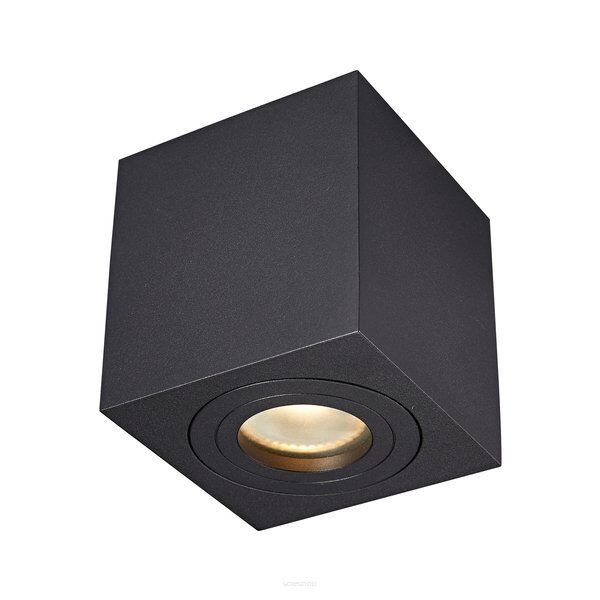 Lampa natynkowa QUARDIP SL ACGU10-161 ZUMAILNE  WYSOKA ODPORNOŚĆ (IP44)  CZARNA  KOSTKA 