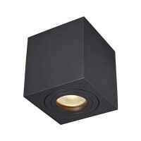 Lampa natynkowa QUARDIP SL ACGU10-161 ZUMAILNE  WYSOKA ODPORNOŚĆ (IP44)  CZARNA  KOSTKA 