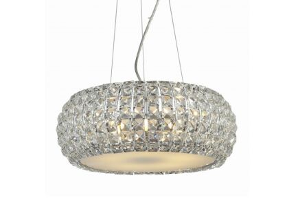 Lampa wisząca Sophia 6 AZzardo AZ0697 biżuteryjna kryształki