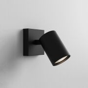 Lampa ścienna / sufitowa Ascoli Single 1286078 CZARNA regulowana 