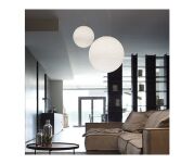 Lampa wisząca Mapa Riga SP1 D40 161372  NOWOCZESNY IP20 SZKŁO Ideal Lux minimalistyczna oprawa w kolorze białym  - 2