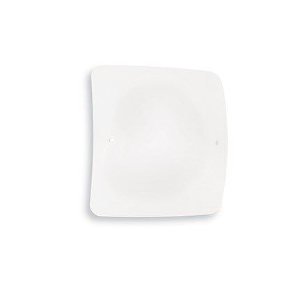 Plafon Celine PL2 Ideal Lux  044279 emaliowana metalowa podstawa klosz z matowego szkła