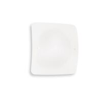 Plafon Celine PL2 Ideal Lux  044279 emaliowana metalowa podstawa klosz z matowego szkła