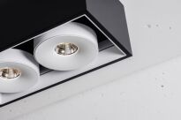 Oprawa natynkowa Solid 163.2 NT edge.LED 13W CRI80 Labra  3.0660    prostokątna techniczna podwójna LED różne kolory wykończenia - 4
