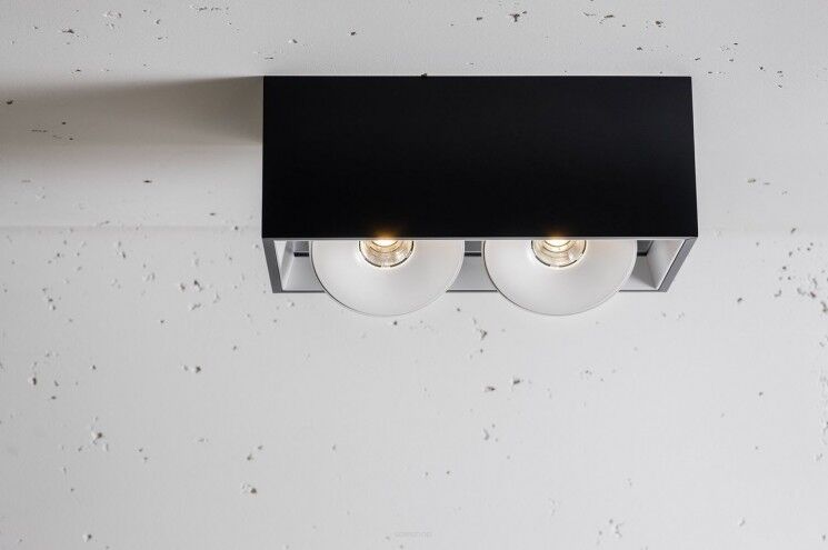 Oprawa natynkowa Solid 163.2 NT edge.LED 13W CRI80 Labra  3.0660    prostokątna techniczna podwójna LED różne kolory wykończenia