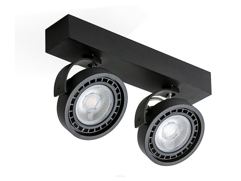 Reflektor Jerry 2 230V LED AZzardo GM4205 BK  AZ1370 czarna regulowany strumień swiatła