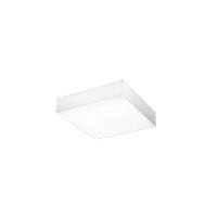 Oprawa natynkowa kwadratowa czarna nowoczesna MONZA S 40 square Azzardo AZ2273 SHS563000-50-WH LED 5,5 cm wysokości 40 cm szerokości