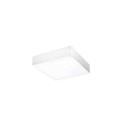 Oprawa natynkowa kwadratowa czarna nowoczesna MONZA S 40 square Azzardo AZ2273 SHS563000-50-WH LED 5,5 cm wysokości 40 cm szerokości