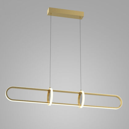 Lampa wisząca CERRILA PND-29772750-1A-GD Italux NOWOCZESNA MINIMALISTYCZNA LED 3000K w kolorze złotym 